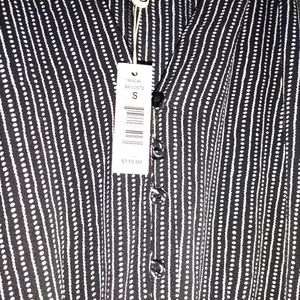 Short sleeve button up pants suit